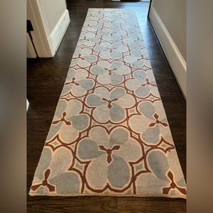 Pottery Barn runner rug 2 x 8 feet